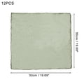 thumbnail image 4 of Unique Bargains 12 Pcs Cloth Placemats Polyester Place Mats for Kitchen Dining Table Heat-Resistant Table Mats Green, 4 of 6