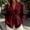 Wine, variant on **Womens Belted Shoulder Pad Blazer, Solid White Long Sleeve Casual Work Jacket**,Size M