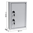 thumbnail image 3 of Armario para llaves BankSupplies Fort Knox 40 con control de doble cierre, 3 of 8