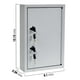 thumbnail image 3 of Armario para llaves BankSupplies Fort Knox 40 con control de doble cierre, 3 of 8