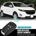 thumbnail image 2 of Unique Bargains Keyless Entry Remote Car Key Fob OHT0106051 for Chevrolet Equinox 10-16 4 Button, 2 of 6