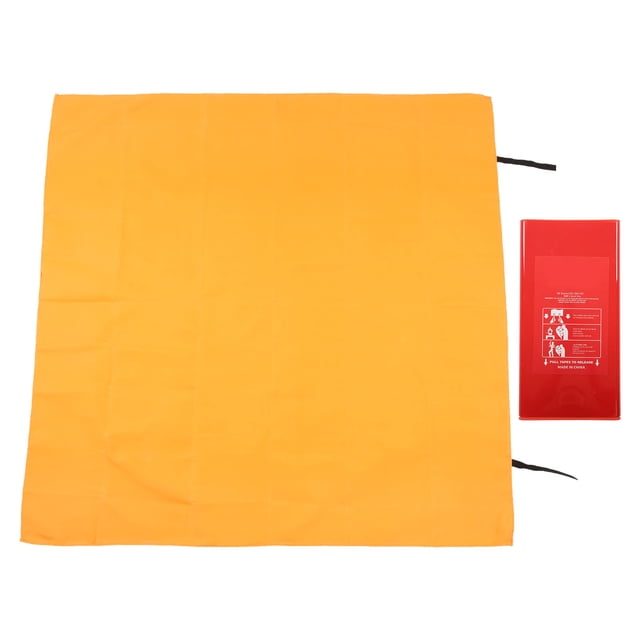 Oubit Couverture Anti-Incendie, Orange Couverture d'Urgence Ignifuge Design de Classe Mondiale