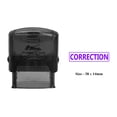 thumbnail image 1 of eloria Posted Text Self Inking Rubber Stamp Business Custom Stamp Office Stationery, 1 of 1