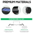 thumbnail image 4 of 10L0L Golf Cart Digital Volt Meter, 24V 36V 48V Battery Gauge 15V-120V Voltage Display for Yamaha Club Car EZGO, 4 of 8