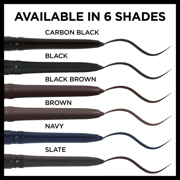 Infallible Never Fail Eyeliner Pencil, Black Brown photo 7