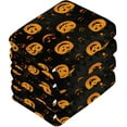 thumbnail image 4 of SKYSONIC Halloween Pumpkin Washcloths Set of 6, Highly Absorbent Soft Cotton Fingertip Towels for Bathroom, Kitchen, Gym, Spa, Home Decor, 12 x 12 Inch, 4 of 7
