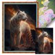 thumbnail image 1 of Hilo Algodón Ecológico Bordado Obra Arte Punto Cruz Con Tigre Impreso 11CT 50x70cm, 1 of 9