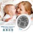 thumbnail image 3 of KERUI Capteur de Température Intérieure et d'Humidité, Indicateur de Confort d'Air avec Écran LCD Interruptable °F/°C, 3 of 7