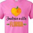 thumbnail image 4 of Inktastic Jacksonville Florida Orange in Heart T-Shirt, 4 of 5