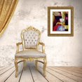 thumbnail image 3 of Harrington, Danielle 26x32 Gold Ornate Wood Framed with Double Matting Museum Art Print Titled - The Night I, 3 of 4