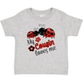 thumbnail image 3 of Inktastic My Cousin Loves Me with Cute Ladybugs Boys or Girls Baby T-Shirt, 3 of 5