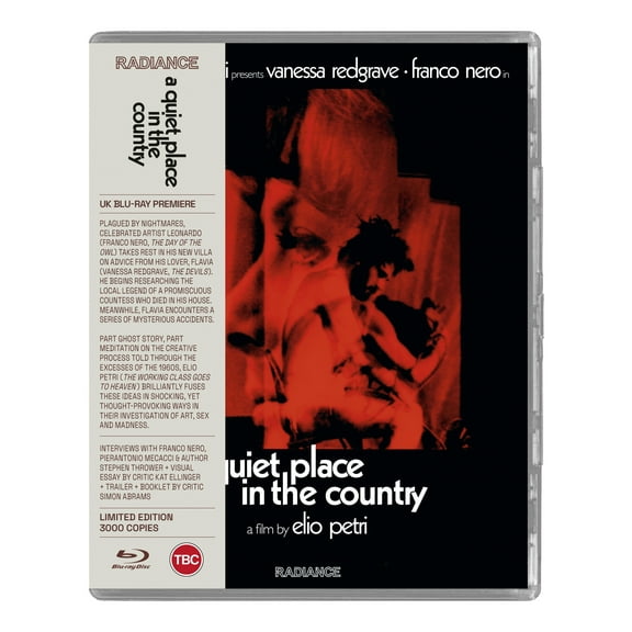A Quiet Place in the Country (Limited Edition) (Blu-ray) Franco Nero Vanessa Redgrave
