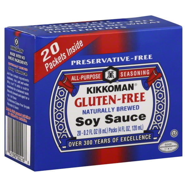 Kikkoman 20 6 Ml Glutenfree Soy Sauce Packets