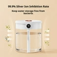 thumbnail image 4 of 2L Double Spray Air Humidifier for Bedroom, Quiet Cool Mist Humidifier for Plants Dorm Room Office Home Car Personal Humidificador with Digital Display Night Light, 4 of 5