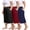 Set1, variant on Plus Size Pajama Pants for Women Wide Leg Lounge Pants with Pockets High Waisted Sleepwear Bottoms 3 Pack, 1X-5X