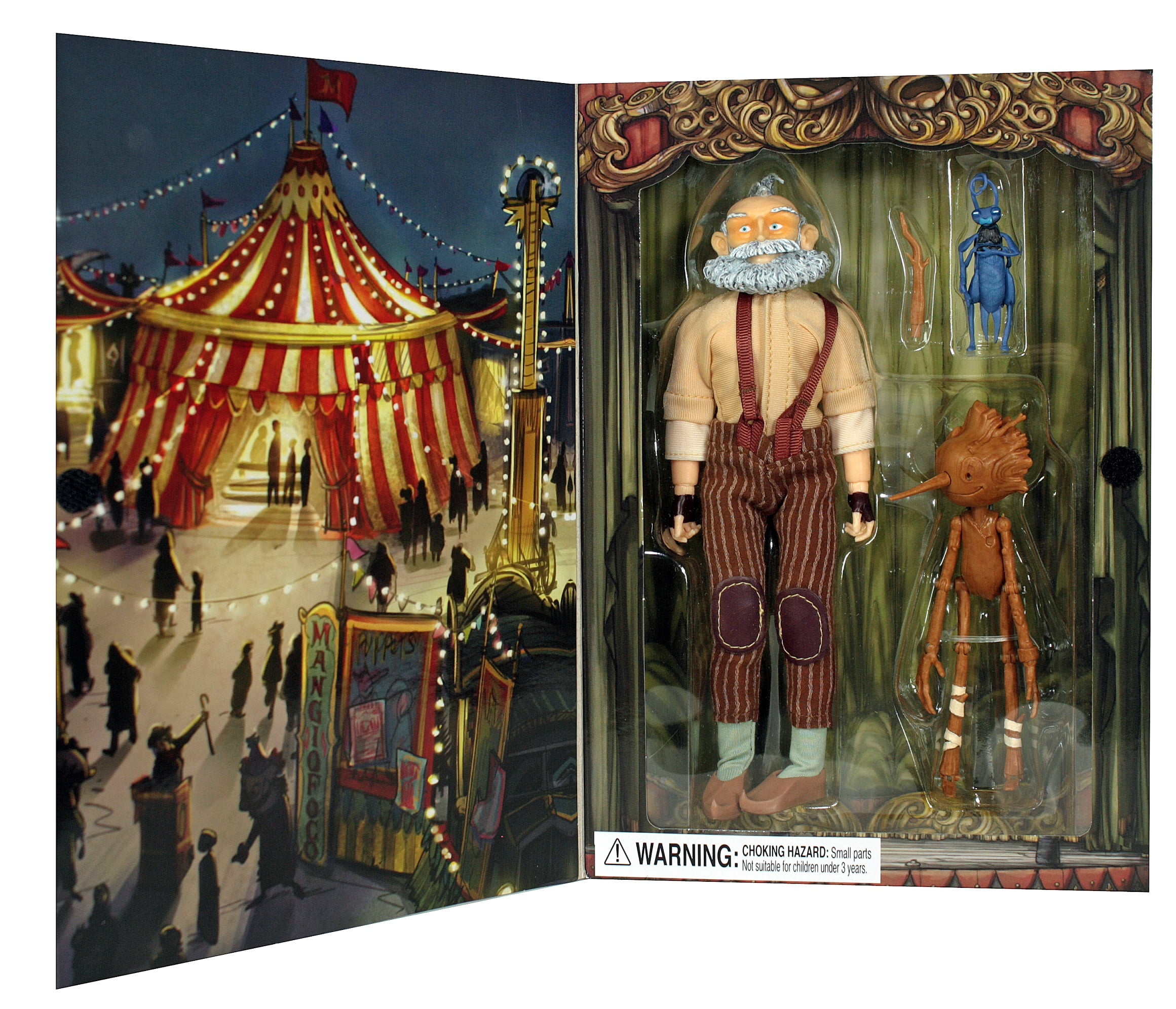 Mego Guillermo del Toro's Pinocchio Action Figure Set of 3 — Sure