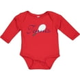 thumbnail image 3 of Inktastic Tennis Sports Racquet Boys or Girls Long Sleeve Baby Bodysuit, 3 of 5