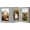 Gray, variant on Afuly 4x6 Double Picture Frame with Real Glass Display Vertical 4 by 6 Photo,2-Opening Hinged Folding Frame for Tabletop or Wall,Gray Double Frames