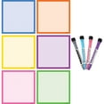 thumbnail image 1 of TEACHER CREATED RESOURCES COLORFUL DRYERASE MAG SQUARE NOTES, 1 of 4