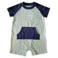 thumbnail image 2 of Carter's Infant and Toddler Boy's 2 Piece Short Sleeve Romper Playwear Set (Zoo Animals, 6-9M), 2 of 2