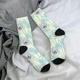 thumbnail image 5 of Hirioo French Bulldog 3 Pattern Adult Middle Tube Socks Breathable Sock Non-Pilling,Contrasting Color Design, 5 of 6