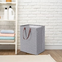 AZXY Fabric Laundry Basket,Collapsible Laundry Hamper,Foldable Dirty Clothes Storage Basket Large,Dirty Clothes Hamper with Handles,Clothes Hampers