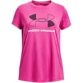 thumbnail image 1 of Playera 1379310652 UA TECH BL SS Rosa Niña UNDER ARMOUR, 1 of 2