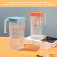 thumbnail image 4 of 5PCS Large Capacity Cold Water Pitcher Water Kettle Drink Dispenser for Fridge Cute Water Dispenser Plastic Ice Tea Pitcher Refrigerator Beverage Dispenser, 4 of 4
