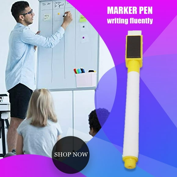 ziyahi Dry Erase Marker, Yellow, 1 Count