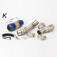 thumbnail image 2 of Motorcycle Accessories Exhaust Link Connect Pipe Systems Exhaust Pipe Parts For BMW S1000RR 2010 2011-2016, 2 of 4