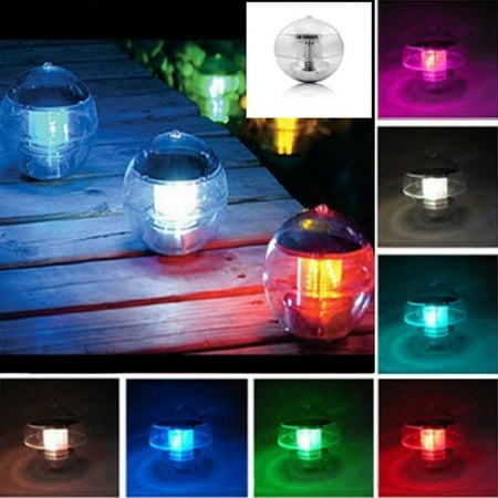 Ktaxon Solar Floating Pond Pool Rotate Rgb Lamp Led Lawn Garden Ktaxon Solar Floating Pond Pool Rotate Rgb Lamp Led Lawn Garden Light Color Changing