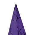 thumbnail image 5 of BELTNOV Halloween Witches Hat Spider web Witch/Wizard Hats Unisex Party Accessory Purple, 5 of 5