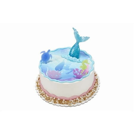Pastel Mermaid Round Cake