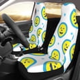 thumbnail image 3 of ZICANCN Car Seat Cover Pumpkin Face Smile Car Front Seat Covers Protectors , Automotive Seat Covers for Cars Trucks Suv, 3 of 8