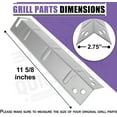 thumbnail image 2 of Set of Three Stainless Steel Heat Plates for 3 burner Exp  ert Grill Model, 2 of 6