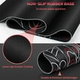 thumbnail image 4 of Gaming Mouse Pad, Topographic Contour Mouse Pad 31.5x11.8inch Large Extended Computer Mouse Mat Keyboard Full Desk Mousepad for Gaming, Office, Home, 4 of 6