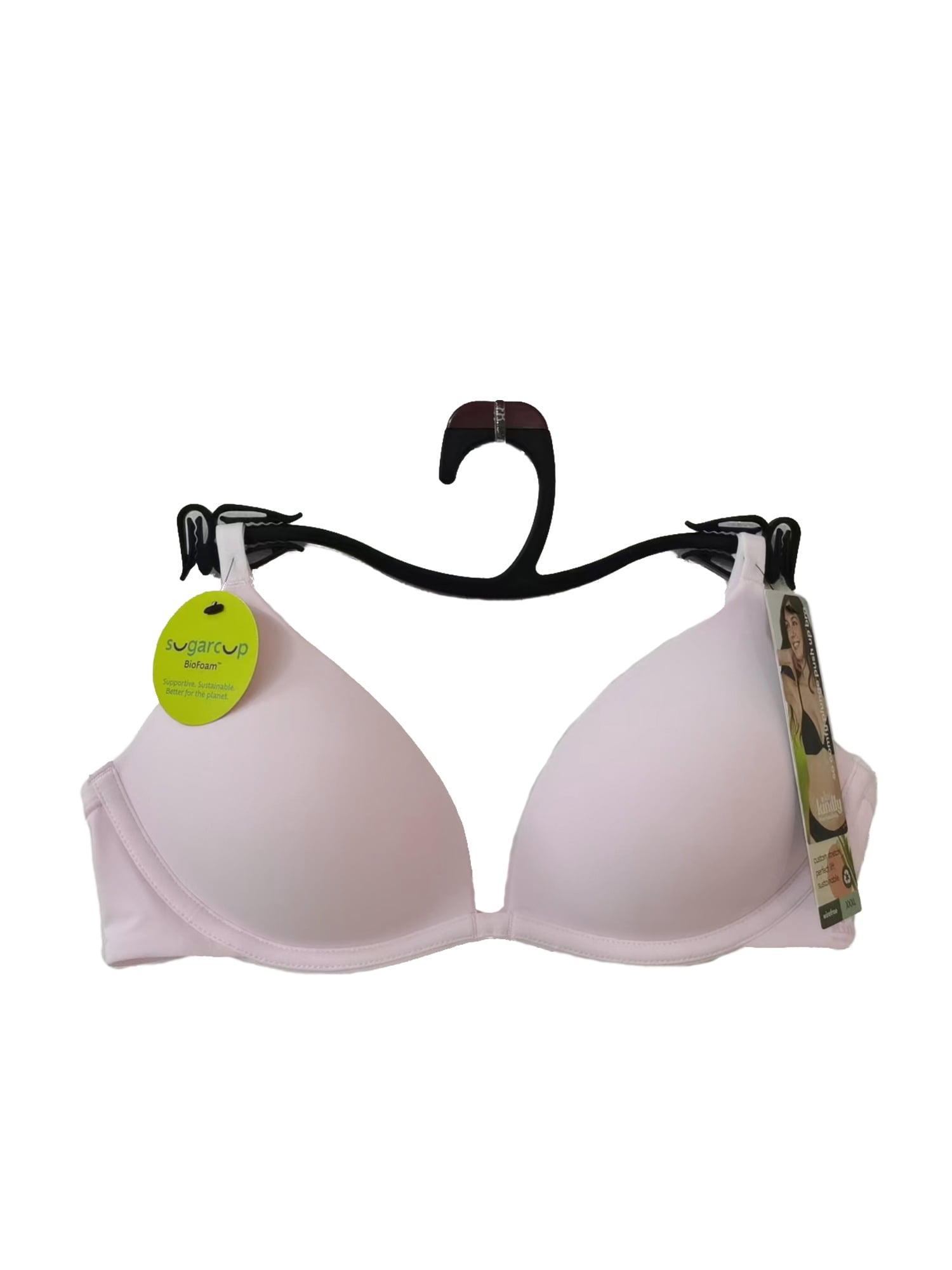 Kindly Yours Women’s So Comfy Wire-Free Plunge Push Up Bra, Sizes S-XXXL