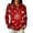 Deep Red-A#160830HH, variant on Hearthz Christmas Womens Polo Shirt Christmas Tree Print Womens Henley Shirts Button V Neck Long Sleeve Tennis Activewear Relaxed Fit Office Daily Oversized Tshirts for Women