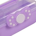 thumbnail image 3 of HUGFEGWE Girl Hair Accessories Storage Box Jewelry Organizer Container Art Craft Organizer Vanity Jewelry Case for Necklaces Barrette, Violet CJB91-35430, 3 of 7
