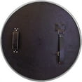 thumbnail image 2 of Round Plaque Wooden with German Word "Humpback - Viking Medieval Shield with Steel and, 2 of 2