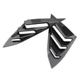 thumbnail image 4 of Side Vent Window Louvers Car Rear Quarter Spoiler Panel Fit For Honda Civic Seden Only 2016 To 2020 ABS Sun Shade, 4 of 7
