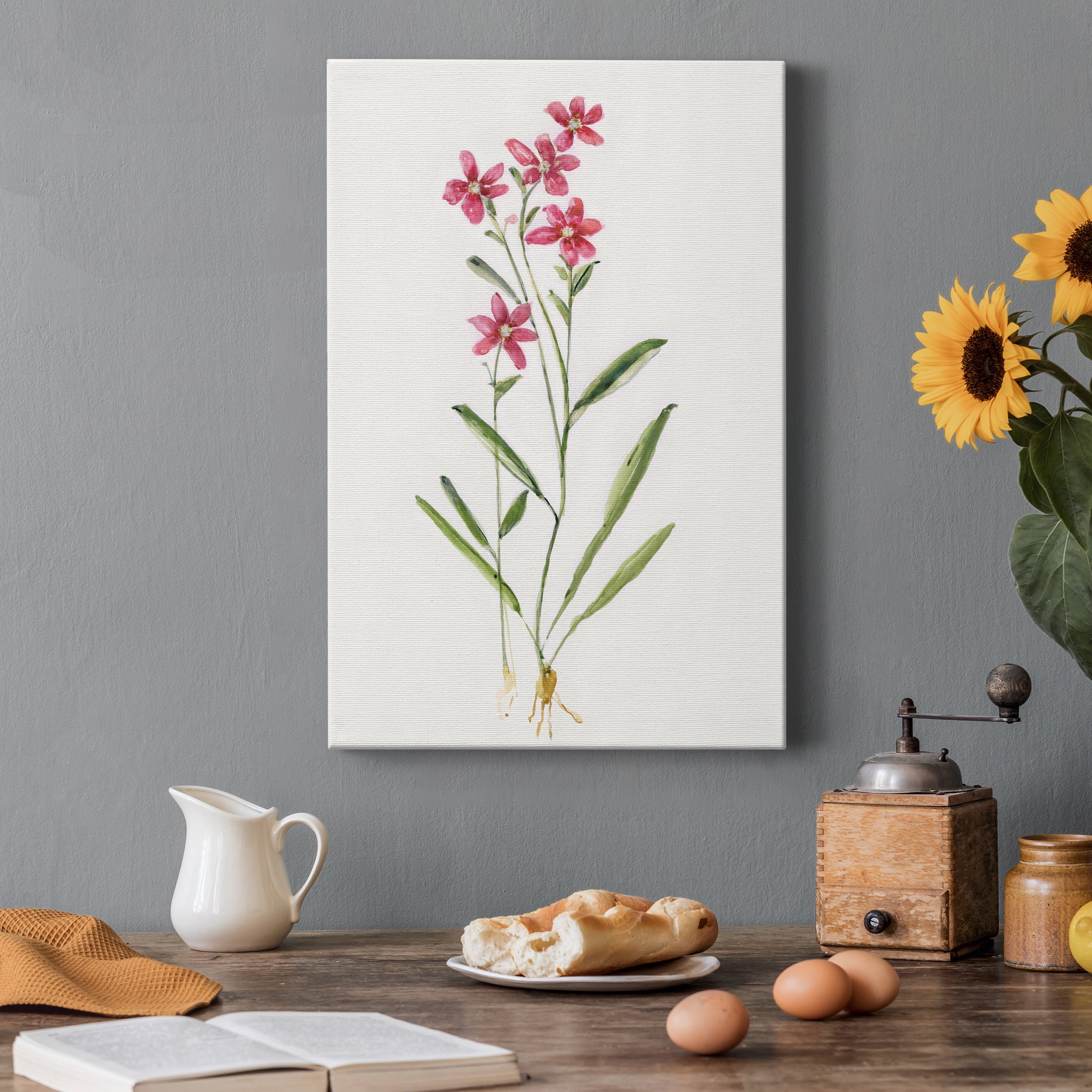 Delicate Pink II Premium Gallery Wrapped Canvas - Ready to Hang - 8 x 12