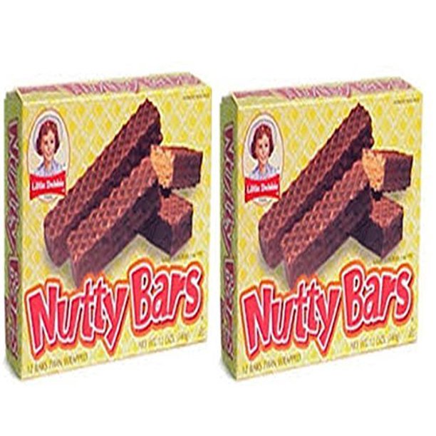 Little Debbie's Nutty Bars (2 box pack)