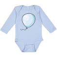 thumbnail image 3 of Inktastic Blue Balloon Boys or Girls Long Sleeve Baby Bodysuit, 3 of 5