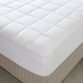 thumbnail image 4 of Cotton Bedding Set, Full 3M Microfiber Mattress Pad, White Comforter Set,Microfiber Bed In A Bag, Household Supplies & Décor Bedding Bedding Sets Full 3M Microfiber Mattress Pad, 4 of 8