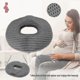 thumbnail image 3 of Donut Seat Cushion Comfort Pain Relief Coccyx Hemorrhoids Pillow Surgery Care, 3 of 3