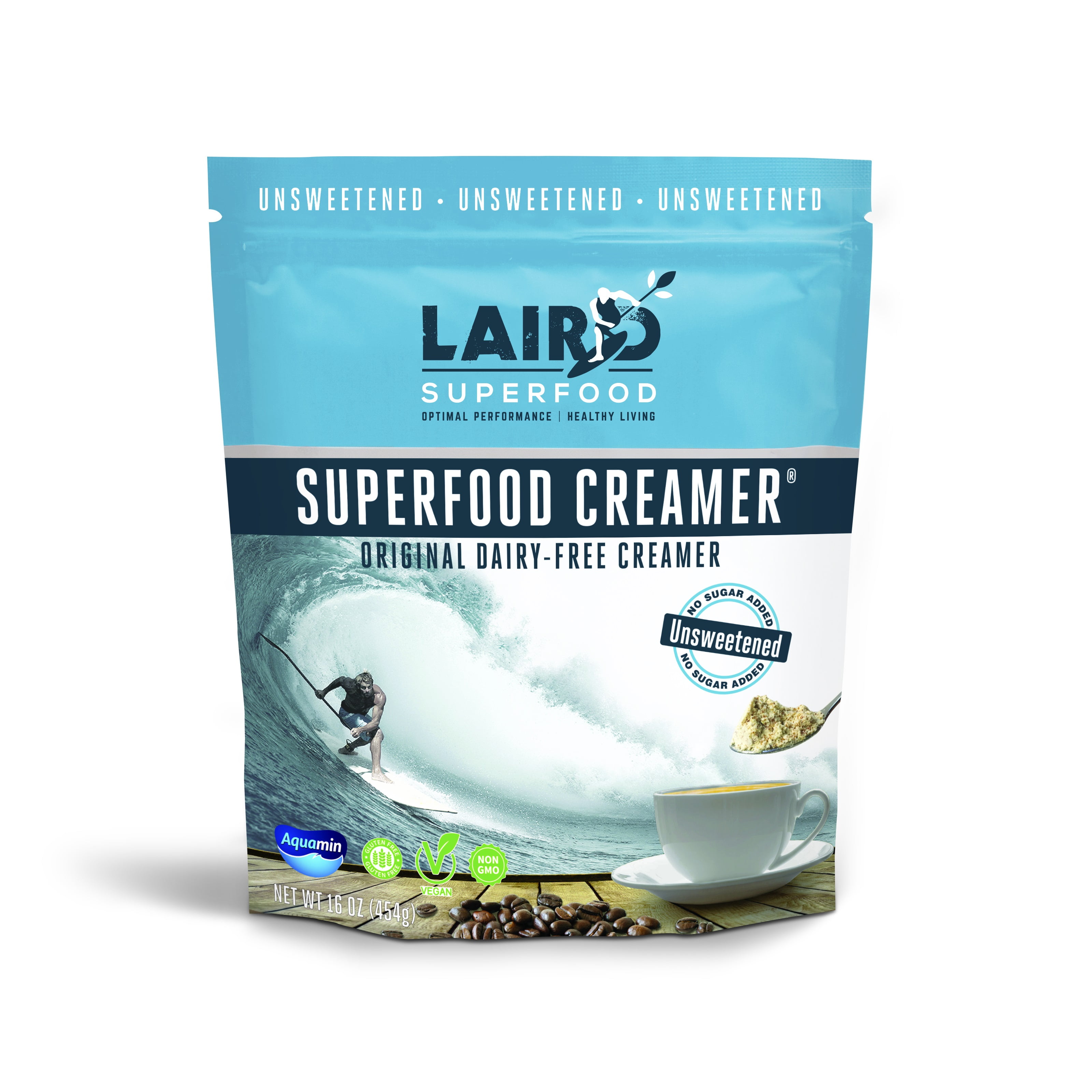 Laird Superfood Unsweetened Original Coffee Creamer Dairy & Gluten