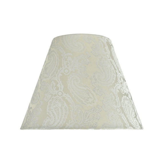 Aspen Creative 32011 Transitional Hardback Empire Shape Spider Construction Lamp Shade in Taupe, 14" wide (7" x 14" x 11")