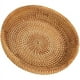 thumbnail image 2 of Cuenco decorativo hecho a mano, cesta de ratán natural para decoración de mesa, superficie plana que garantiza estabilidad al servir postres (cesta de alimentos multiusos), 2 of 5