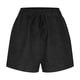 thumbnail image 2 of TaTaai Women's High Waist Fitness Shorts Denim-Like Fabric Solid Color Stretch Leggings with Two Side Pockets for Gym and Daily Activities Gift, 2 of 9